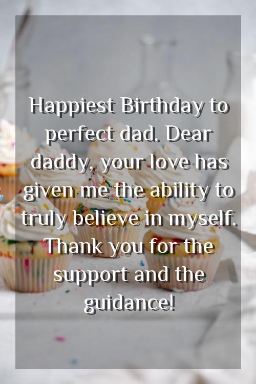 birthday wishes for father from little son